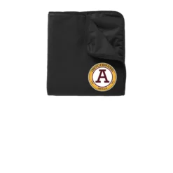 Abbeville High School Fleece & Poly Travel Blanket