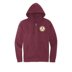 Abbeville High School Premium Soft Full-Zip Hoodie