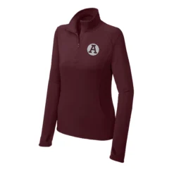 Abbeville A Embroidered Ladies Quarter Zip