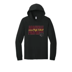 Abbeville High School Panthers Adult Long Sleeve Hooded Tee