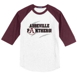 Abbeville Panthers Adult Baseball Tee
