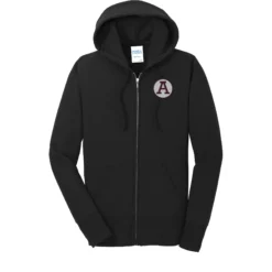 Abbeville A Embroidered Ladies Full Zip Hoodie