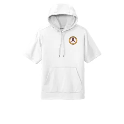 Abbeville High School Adult Short Sleeve Hoodie