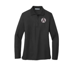 Abbeville A Embroidered Ladies Long Sleeve Polo