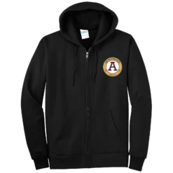 Abbeville High School Tall Full Zip Hoodie
