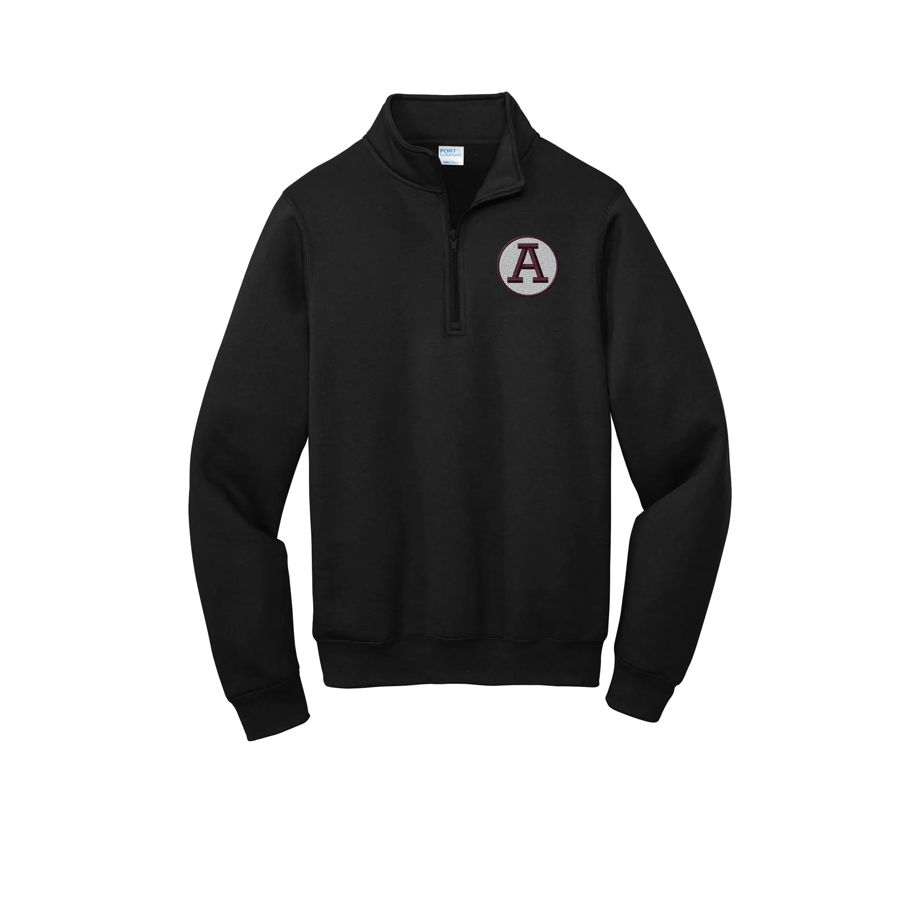 Abbeville A Embroidered Adult Quarter Zip - Image 1