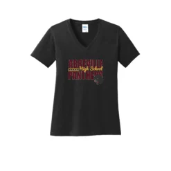 Abbeville High School Panthers Ladies V-Neck