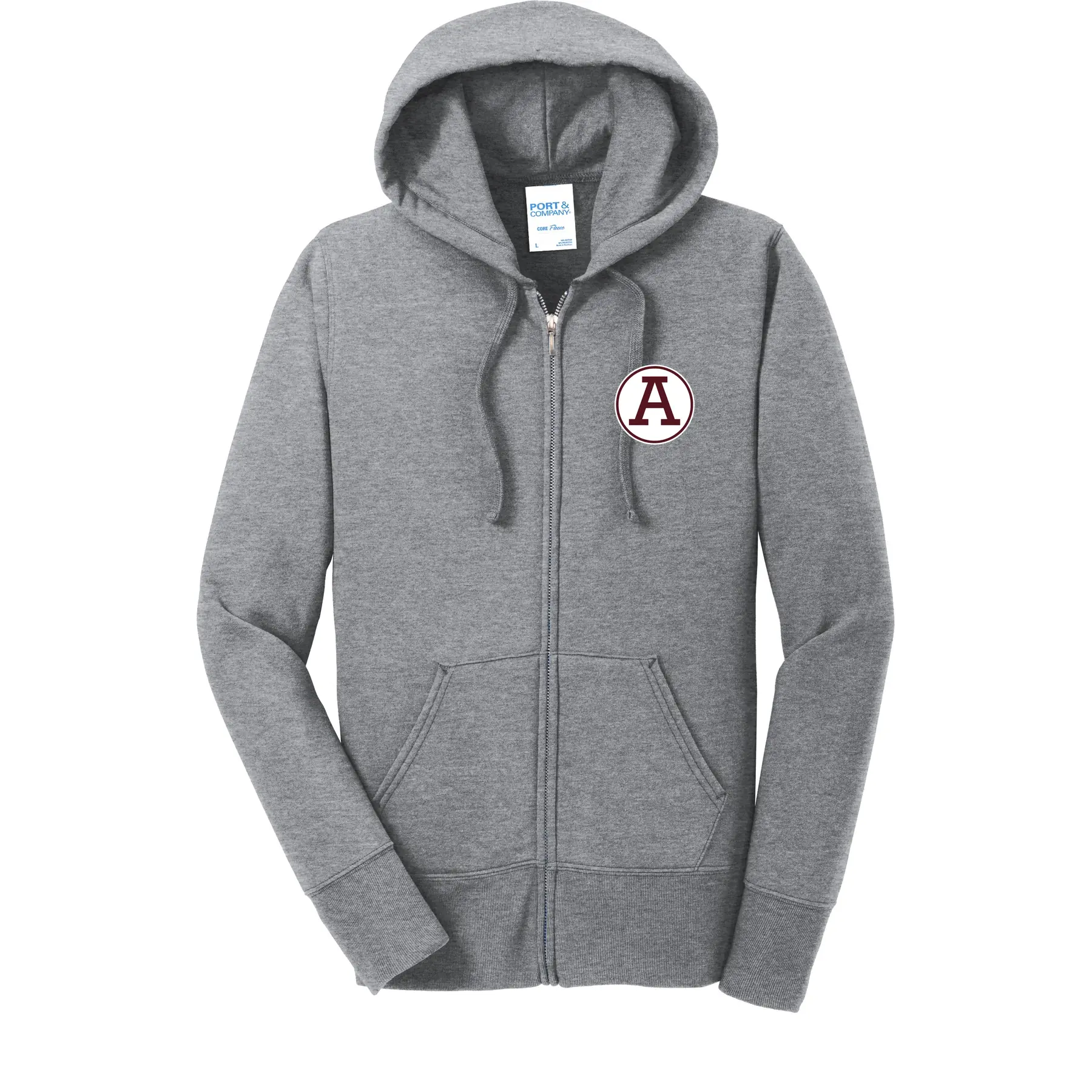 Abbeville A Ladies Full Zip Hoodie - Image 1