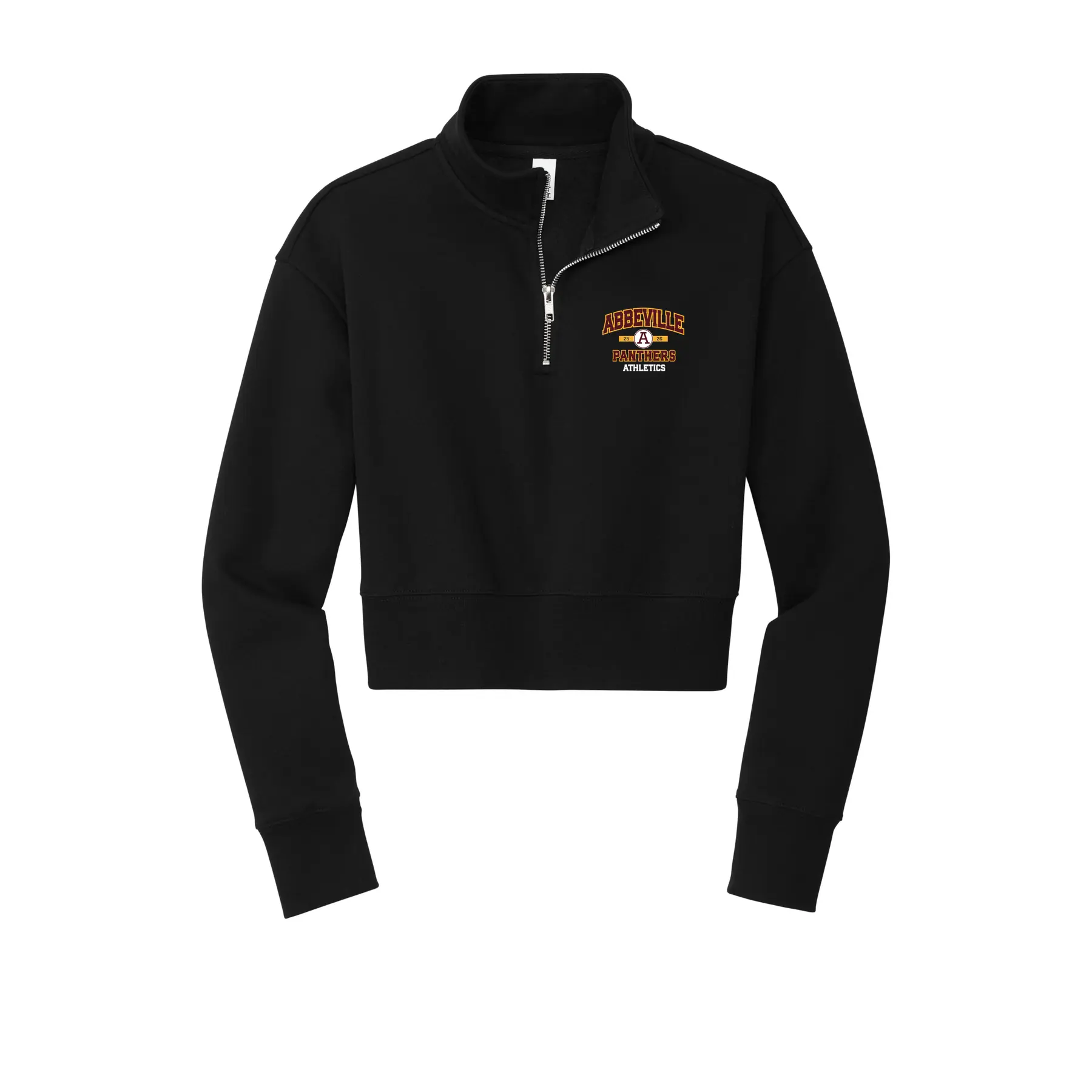 Abbeville Panthers Athletics Ladies Quarter Zip - Image 1