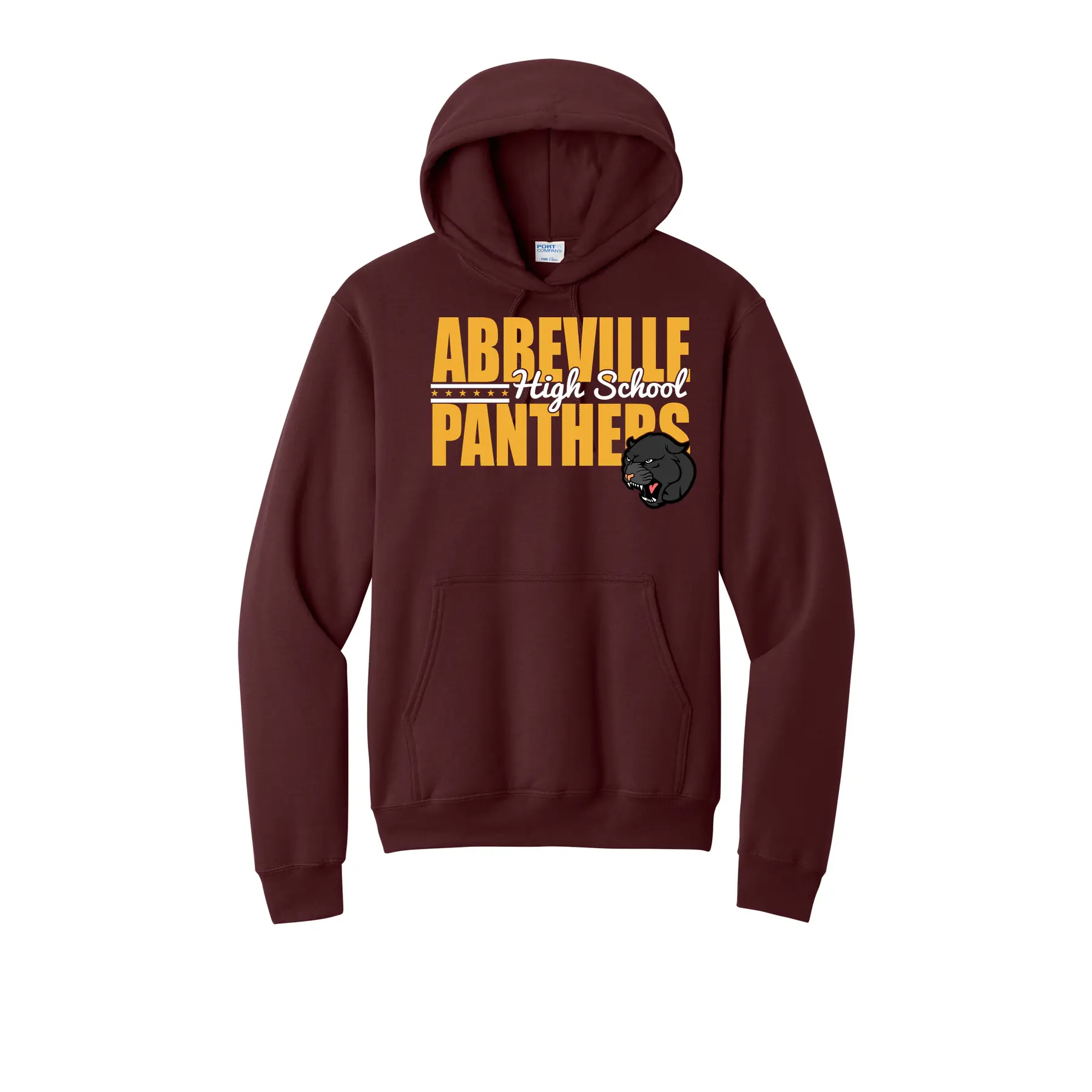 Abbeville High School Panthers Adult Hoodie - Image 1