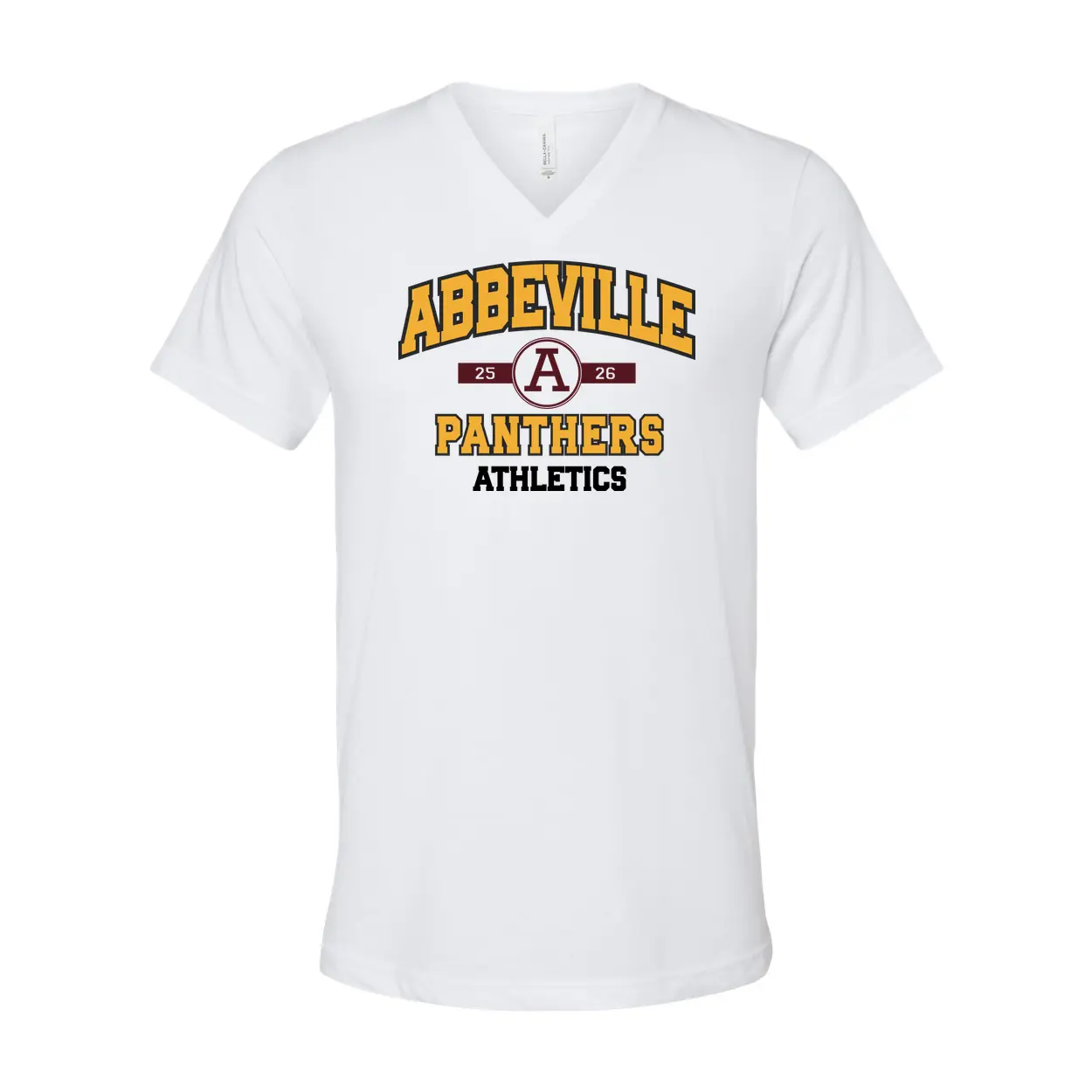 Abbeville Panthers Athletics Adult V-Neck - Image 1