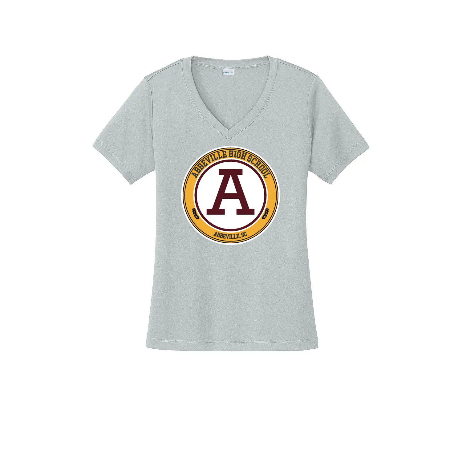 Abbeville High School Ladies V-Neck - Image 1