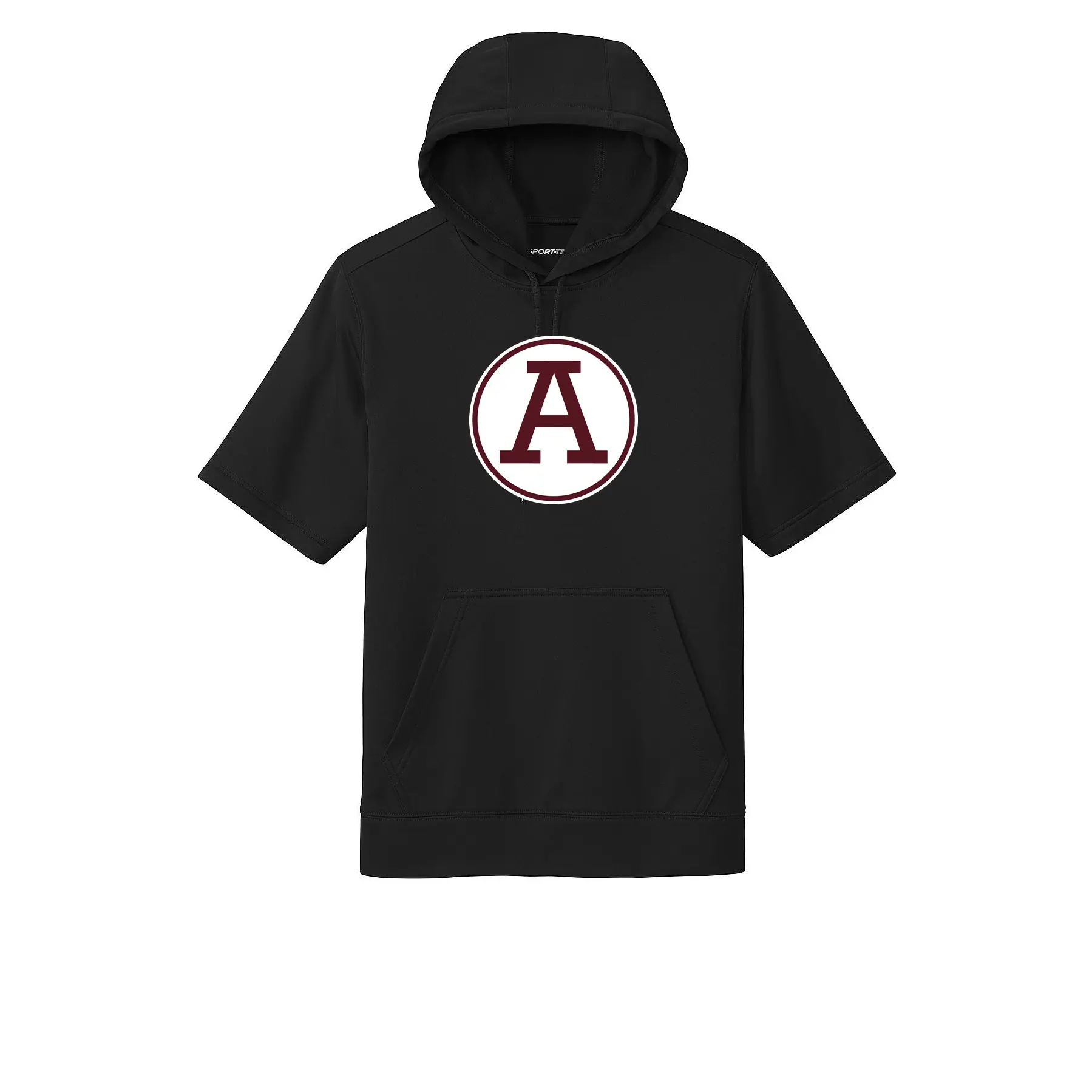 Abbeville A Adult Short Sleeve Hoodie - Image 1