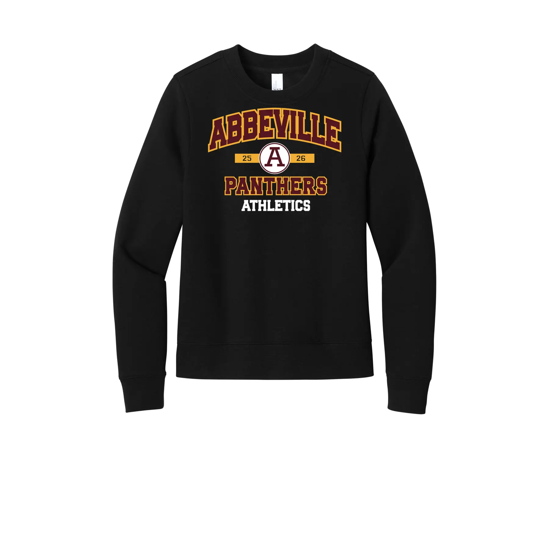 Abbeville Panthers Athletics Ladies Sweatshirt - Image 1