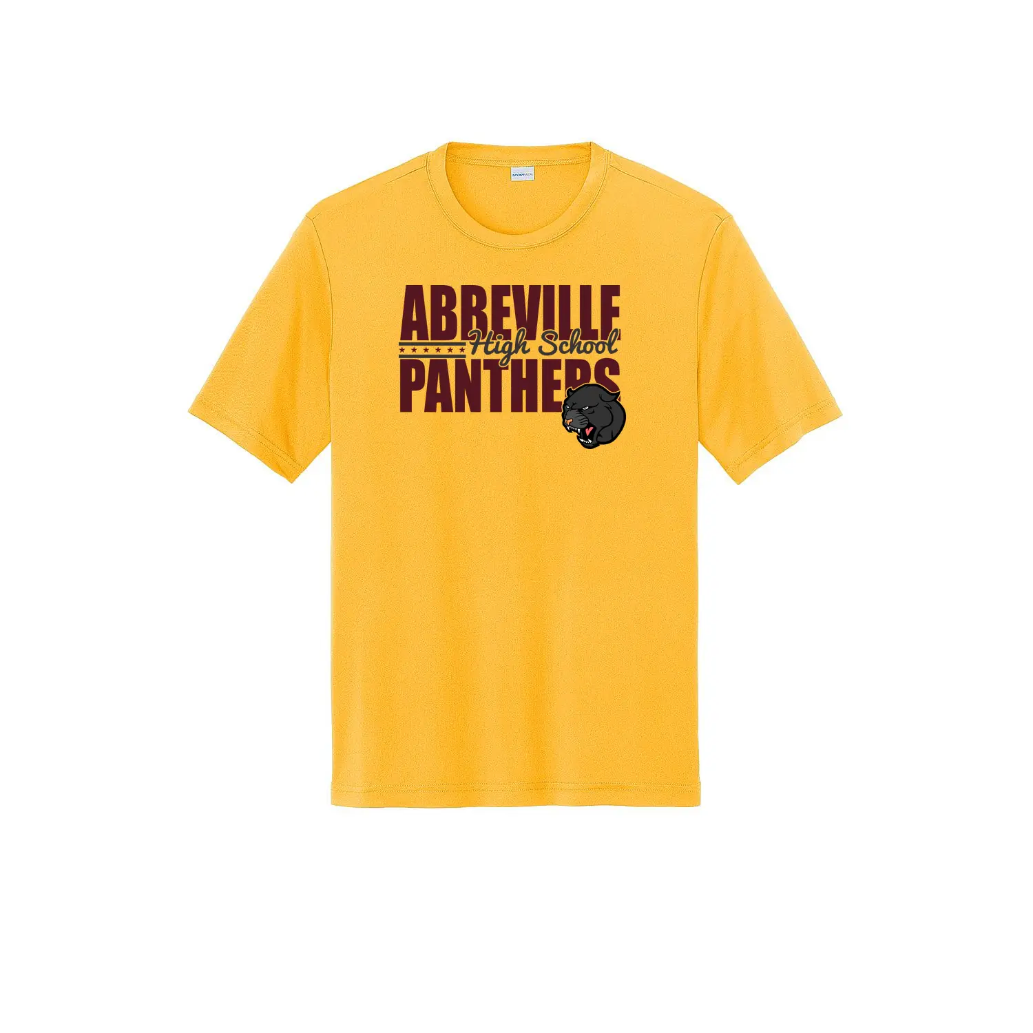 Abbeville High School Panthers Adult T-Shirt - Image 1