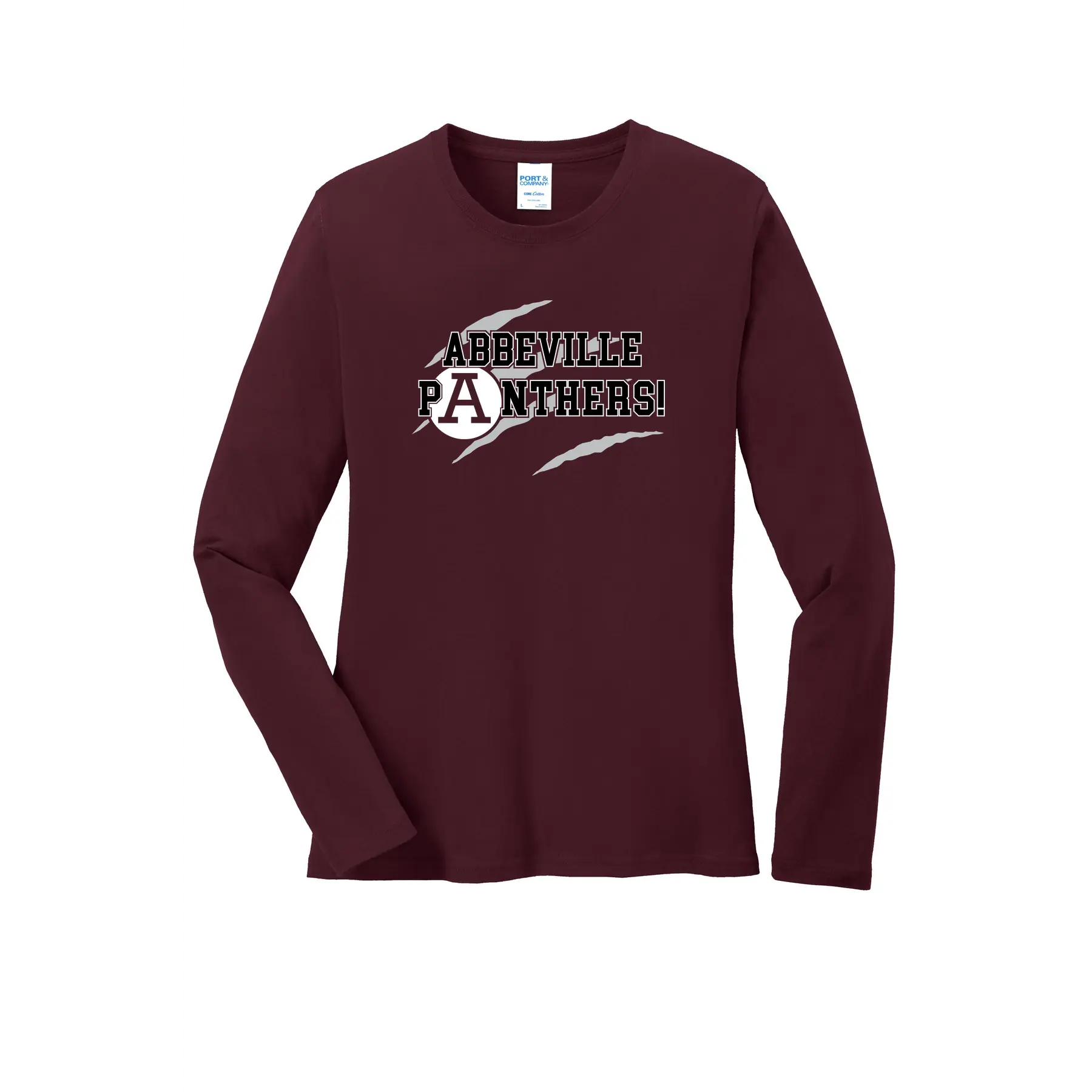 Abbeville Panthers Ladies Long Sleeves - Image 1