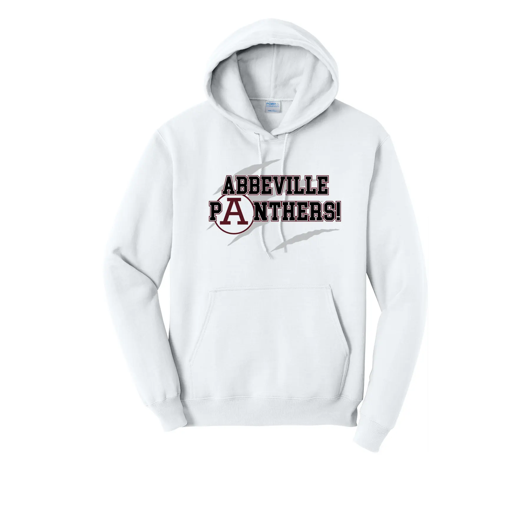 Abbeville Panthers Tall Hoodie - Image 1