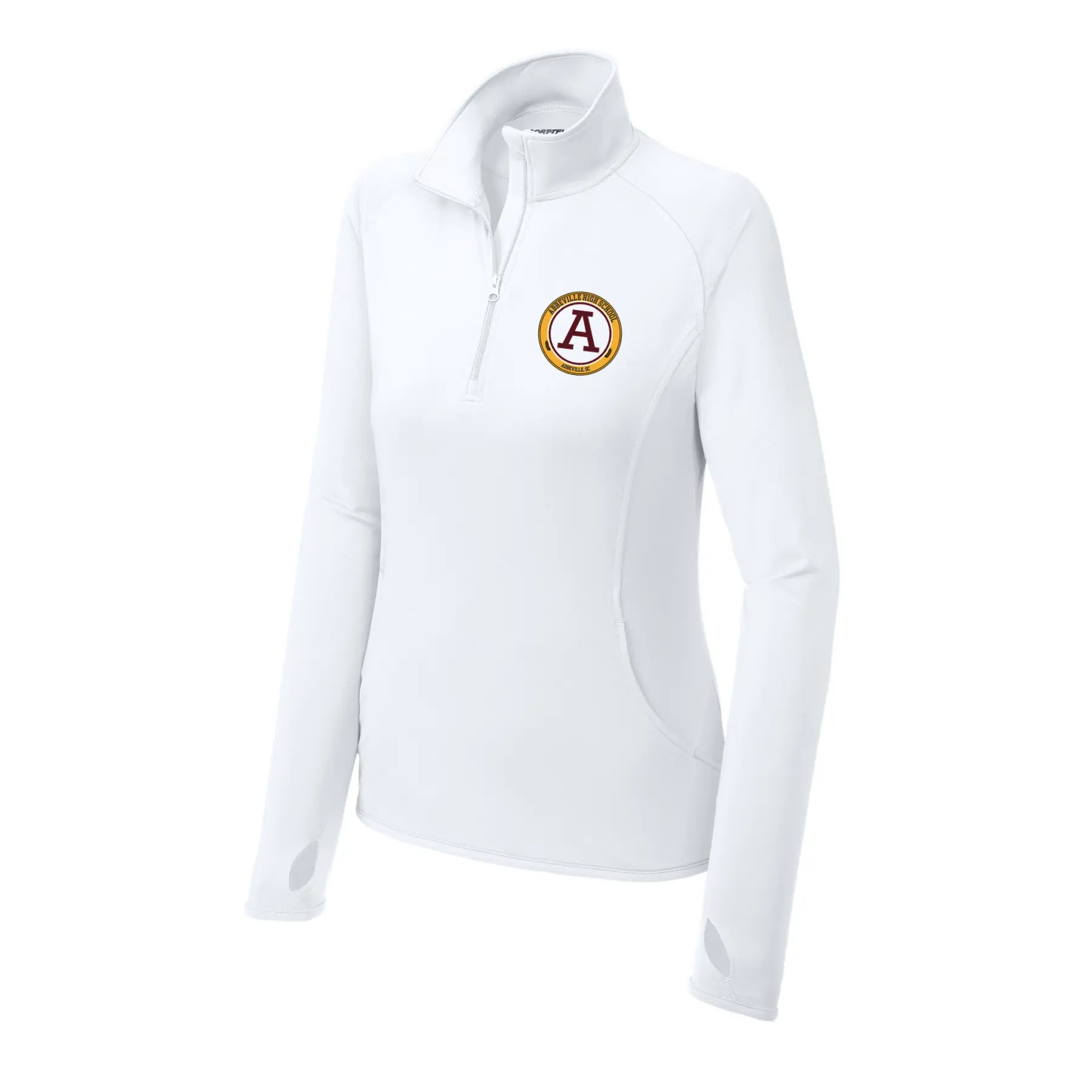 Abbeville High School Ladies Quarter Zip - Image 1