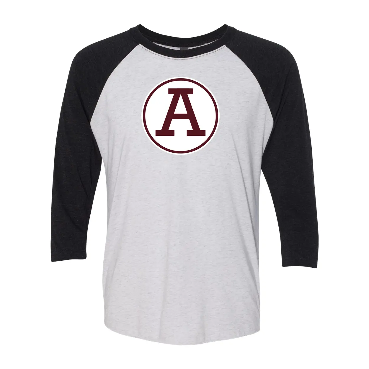 Abbeville A Adult Baseball Tee - Image 1