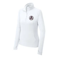 Abbeville A Embroidered Ladies Quarter Zip