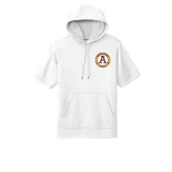 Abbeville High School Adult Short Sleeve Hoodie