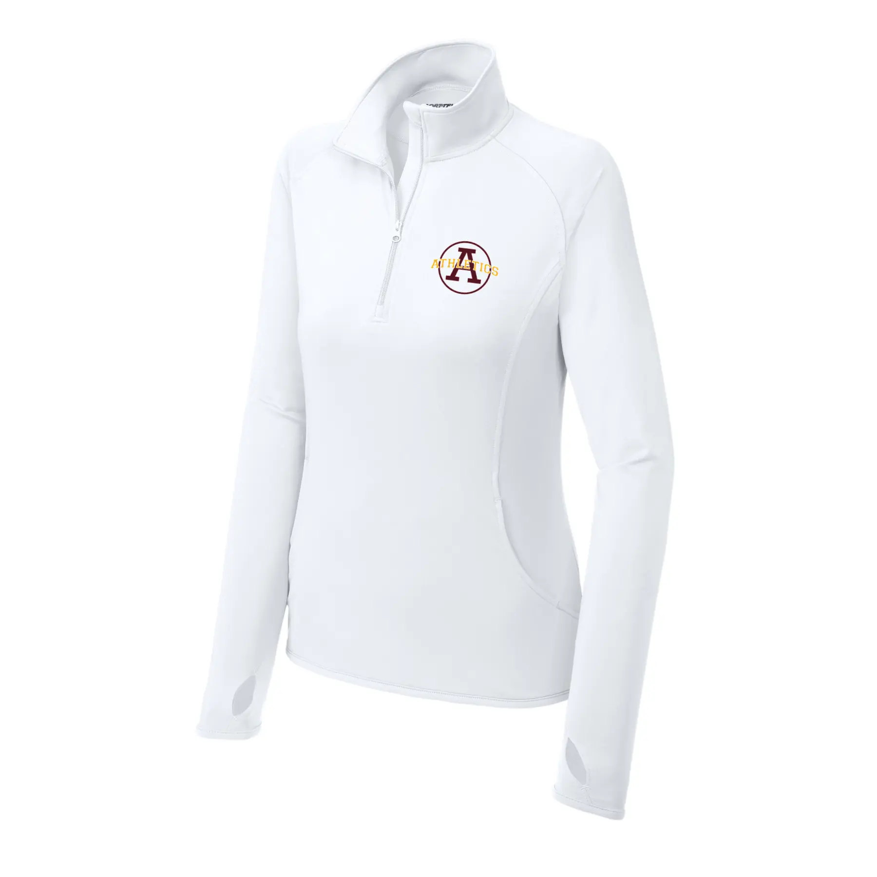 Abbeville Athletics Ladies Quarter Zip - Image 1