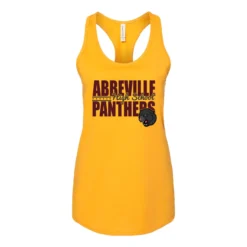 Abbeville High School Panthers Ladies Tank Top